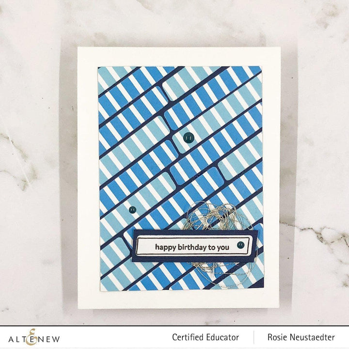 Altenew Mini Delight Mini Delight: Birthday Banner Stamp & Die Set