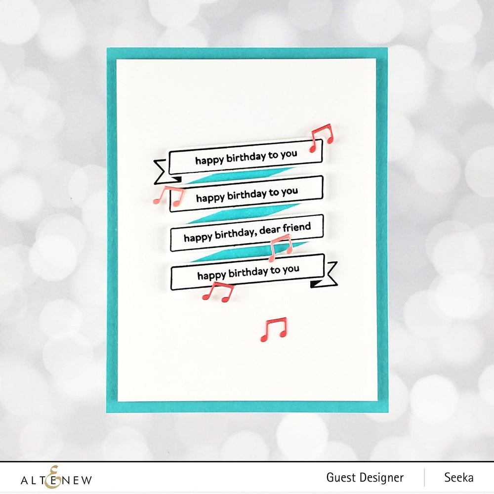 Altenew Mini Delight Mini Delight: Birthday Banner Stamp & Die Set