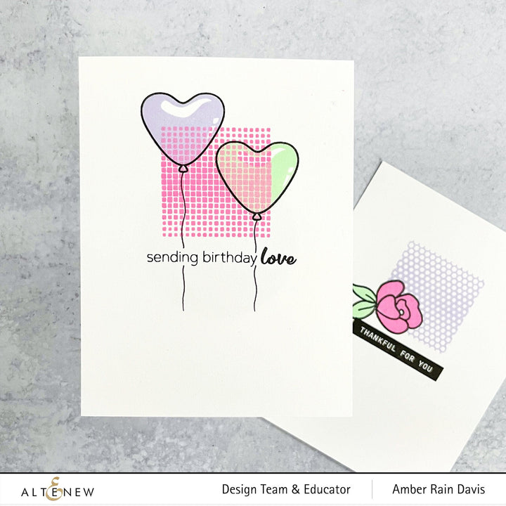 Altenew Mini Delight Mini Delight: Birthday Love Stamp & Die Set