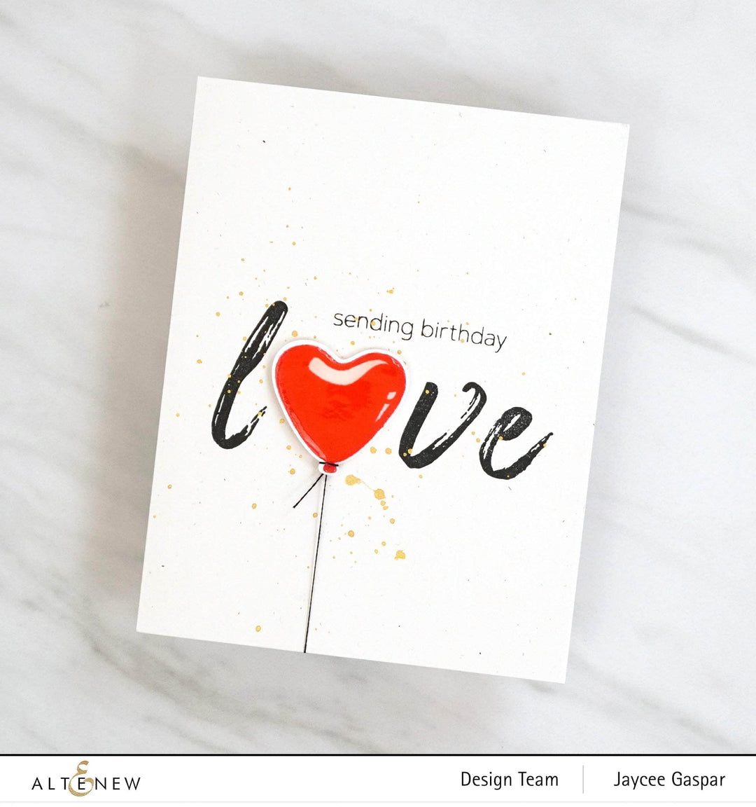 Altenew Mini Delight Mini Delight: Birthday Love Stamp & Die Set