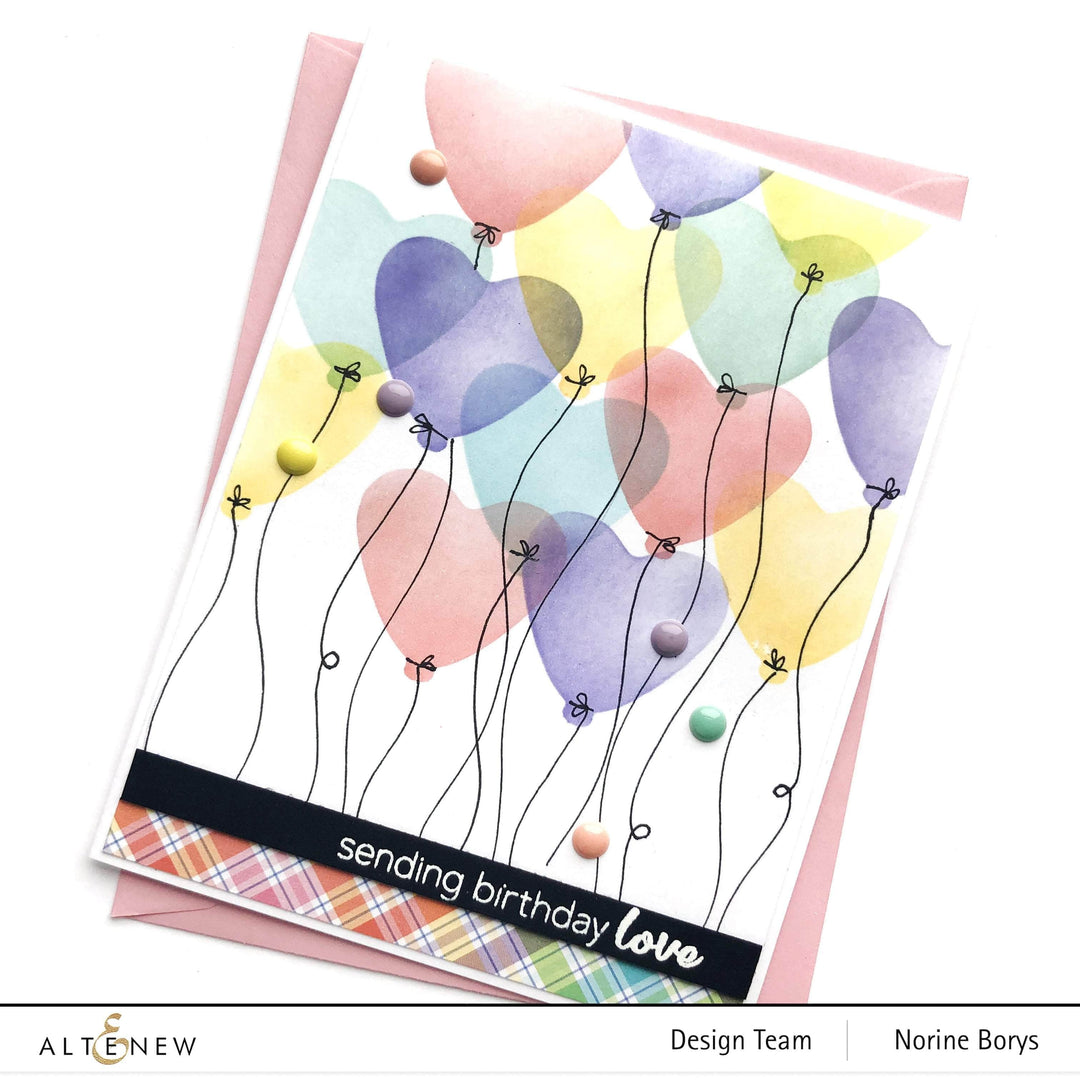 Altenew Mini Delight Mini Delight: Birthday Love Stamp & Die Set