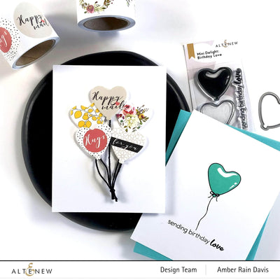 Altenew Mini Delight Mini Delight: Birthday Love Stamp & Die Set