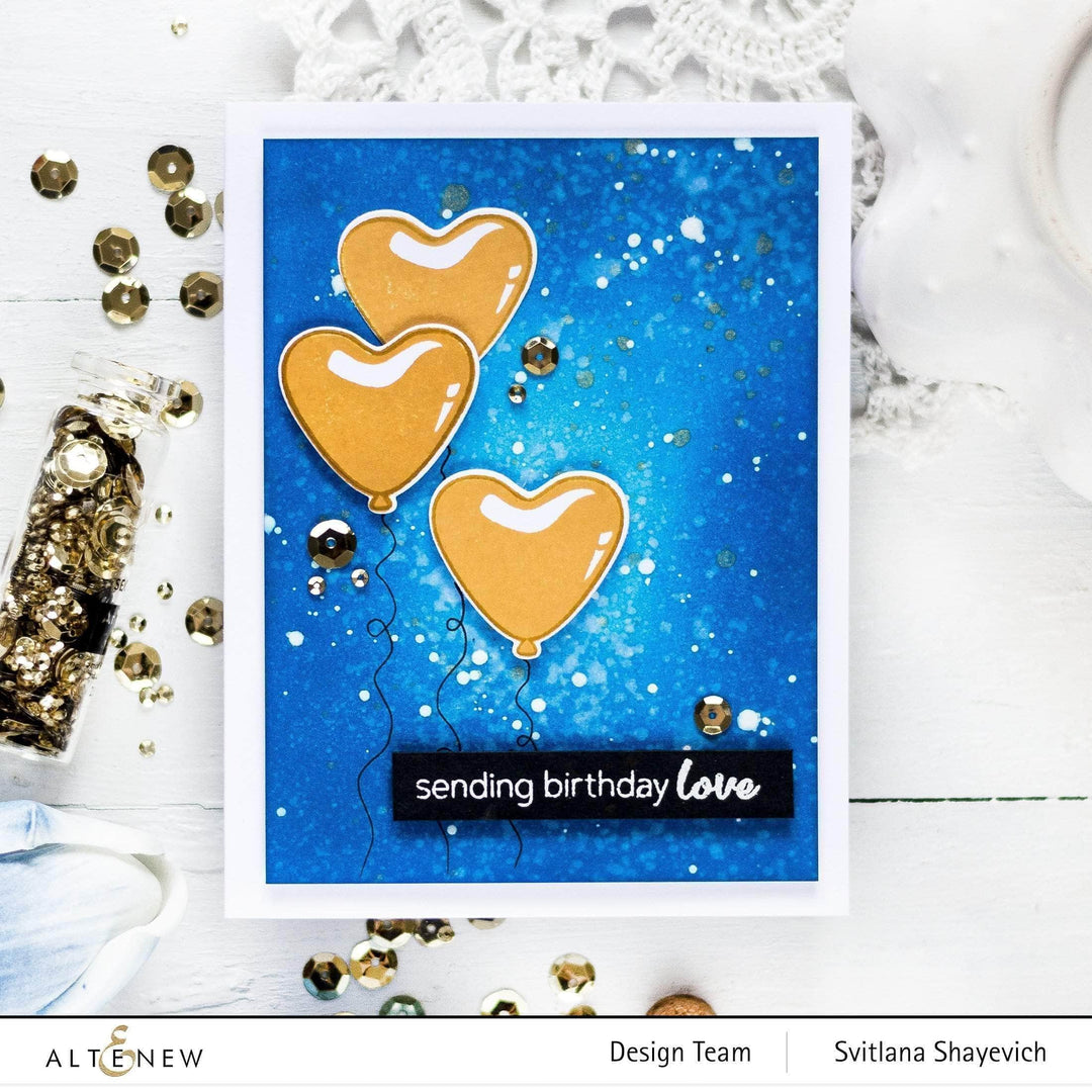 Altenew Mini Delight Mini Delight: Birthday Love Stamp & Die Set