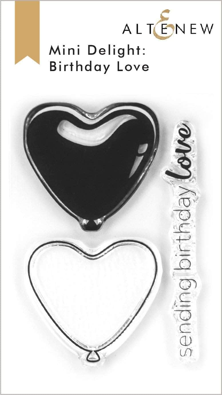 Altenew Mini Delight Mini Delight: Birthday Love Stamp & Die Set