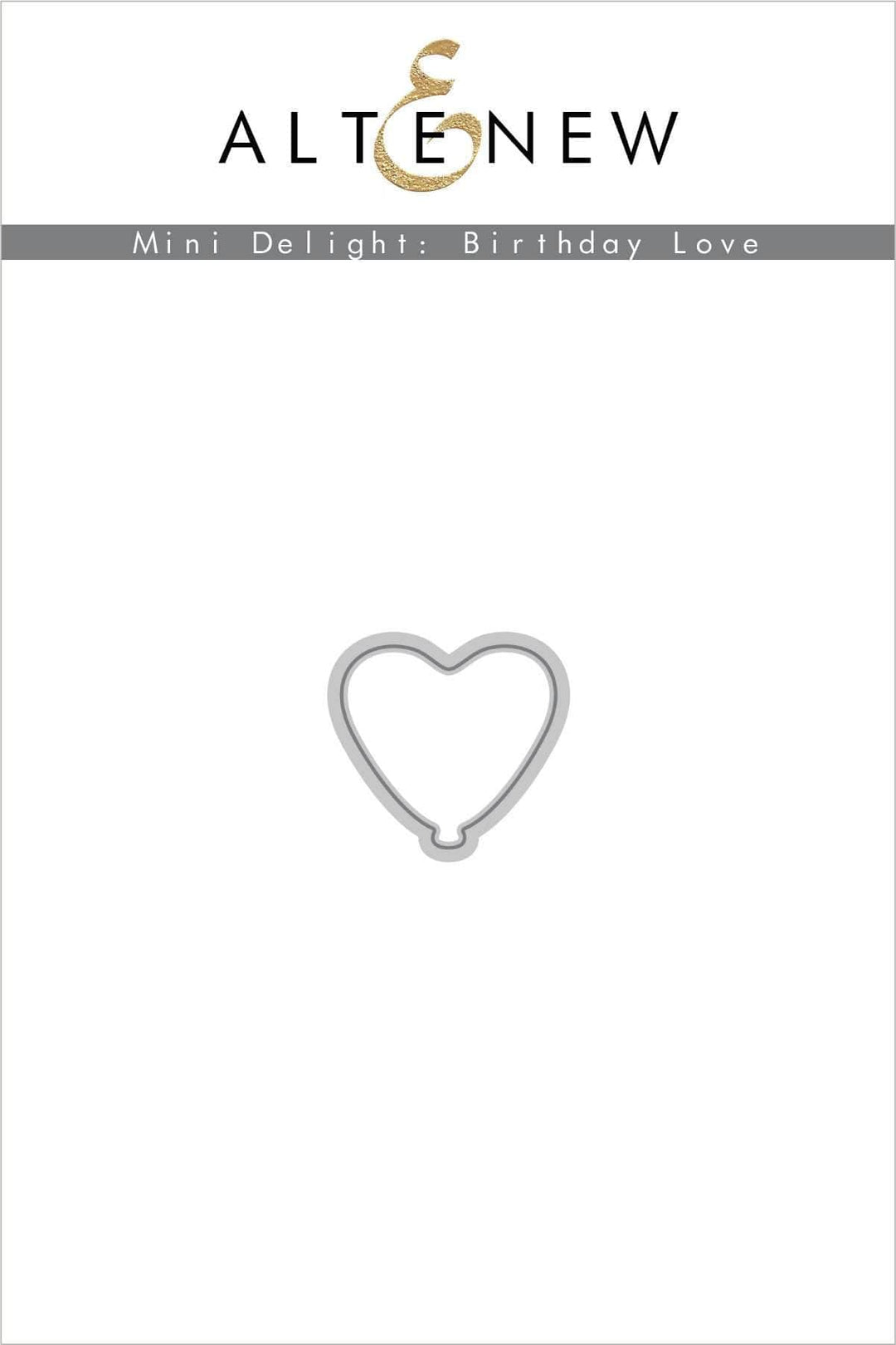 Altenew Mini Delight Mini Delight: Birthday Love Stamp & Die Set