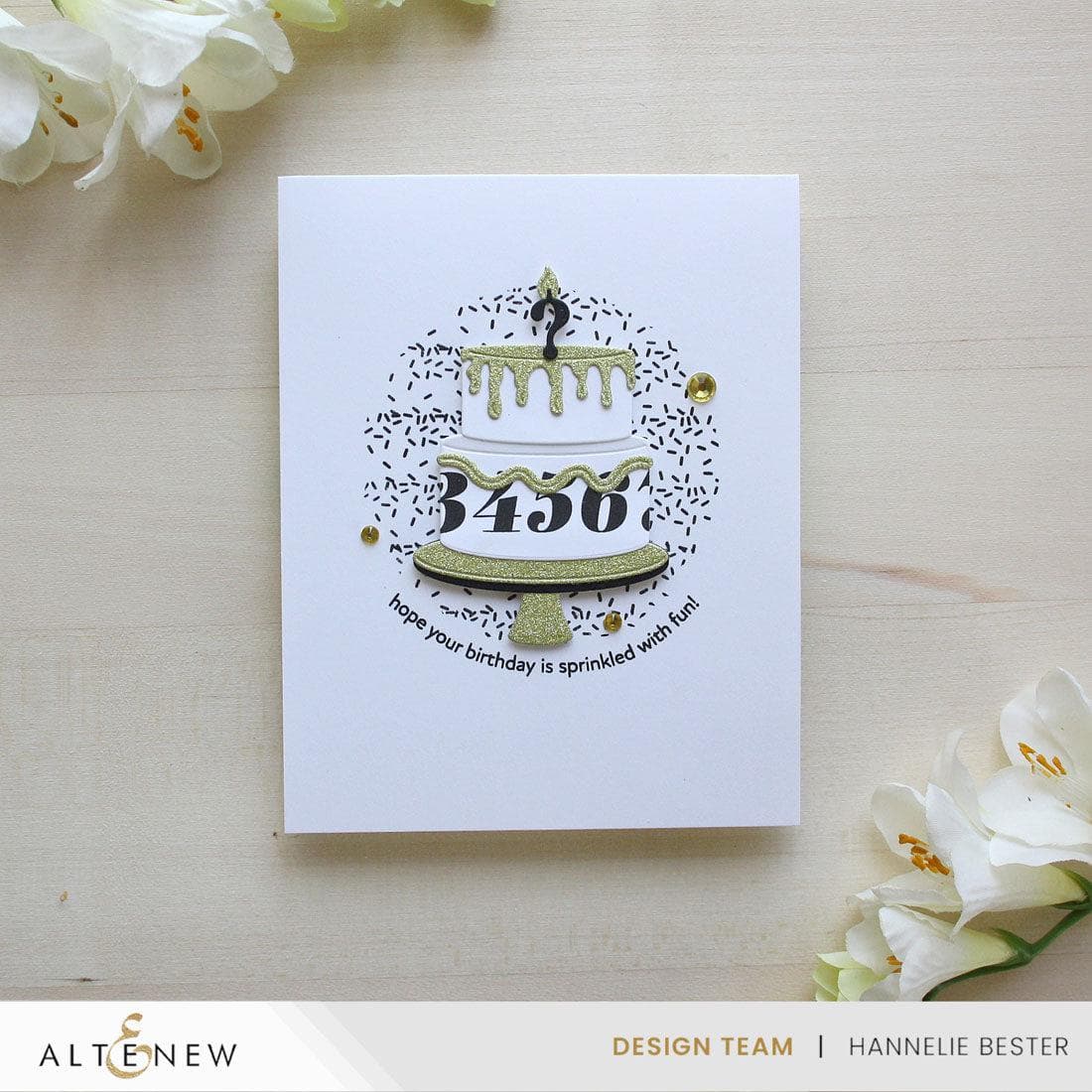 Mini Delight: Birthday Wishes Stamp & Die Set