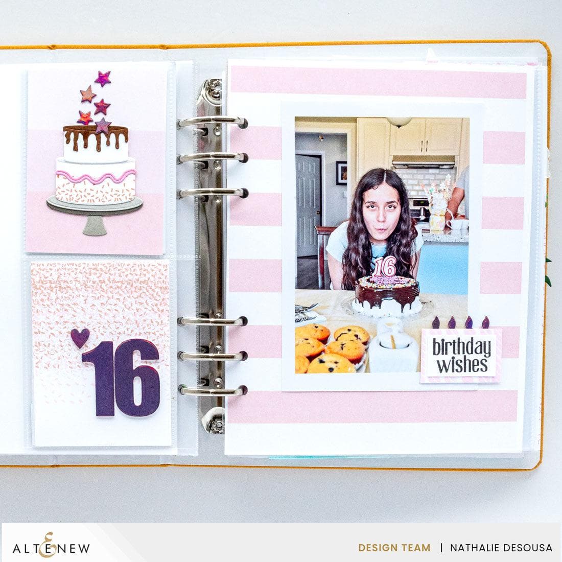 Mini Delight: Birthday Wishes Stamp & Die Set | Altenew
