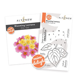 Mini Delight: Blooming Lantana Stamp & Die Set