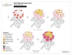 Mini Delight: Blooming Lantana Stamp & Die Set