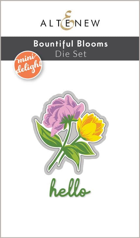 Mini Delight: Bountiful Blooms Stamp & Die Set