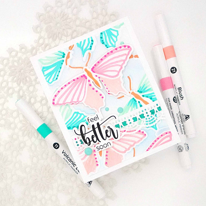 Mini Delight: Bountiful Blooms Stamp & Die Set