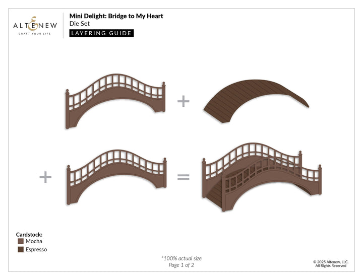 Mini Delight: Bridge to My Heart Stamp & Die Set