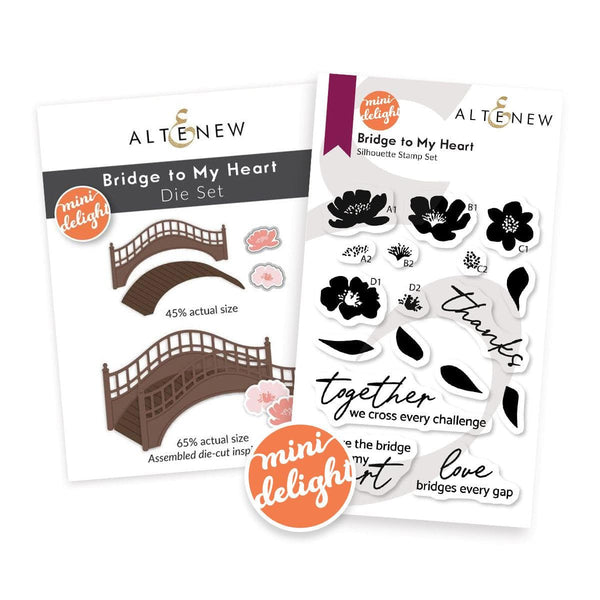 Mini Delight: Bridge to My Heart Stamp & Die Set