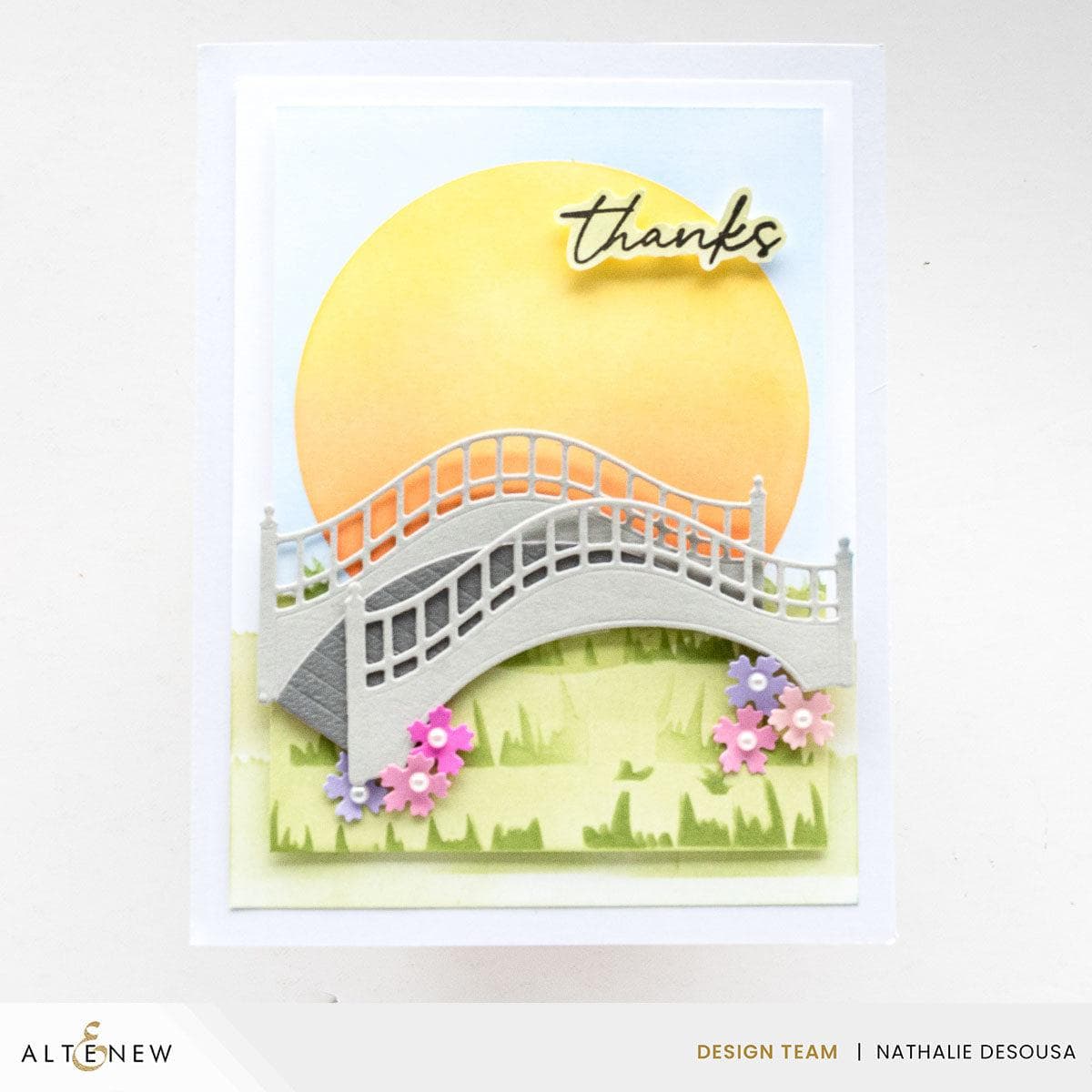 Mini Delight: Bridge to My Heart Stamp & Die Set | Altenew