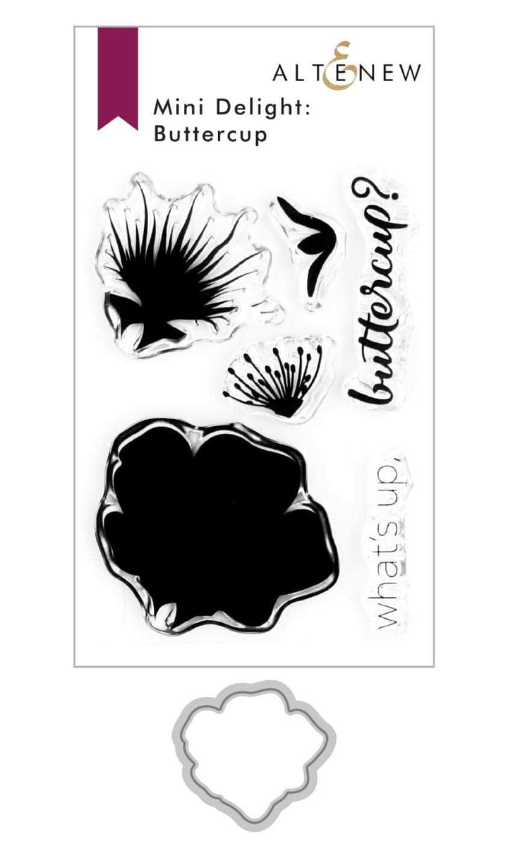 Altenew Mini Delight Mini Delight: Buttercup Stamp & Die Set