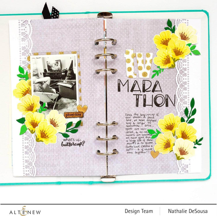 Altenew Mini Delight Mini Delight: Buttercup Stamp & Die Set