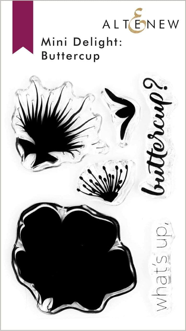 Altenew Mini Delight Mini Delight: Buttercup Stamp & Die Set