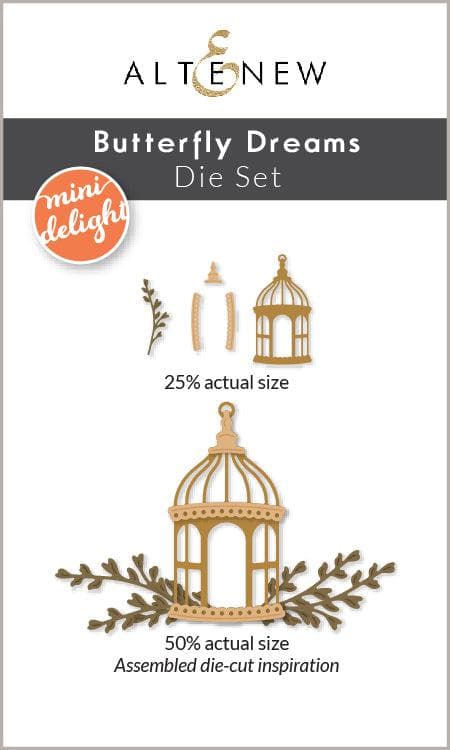 Mini Delight: Butterfly Dreams Stamp & Die Set