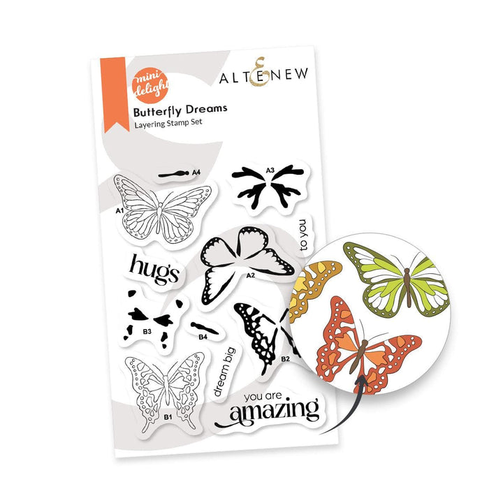 Mini Delight: Butterfly Dreams Stamp & Die Set