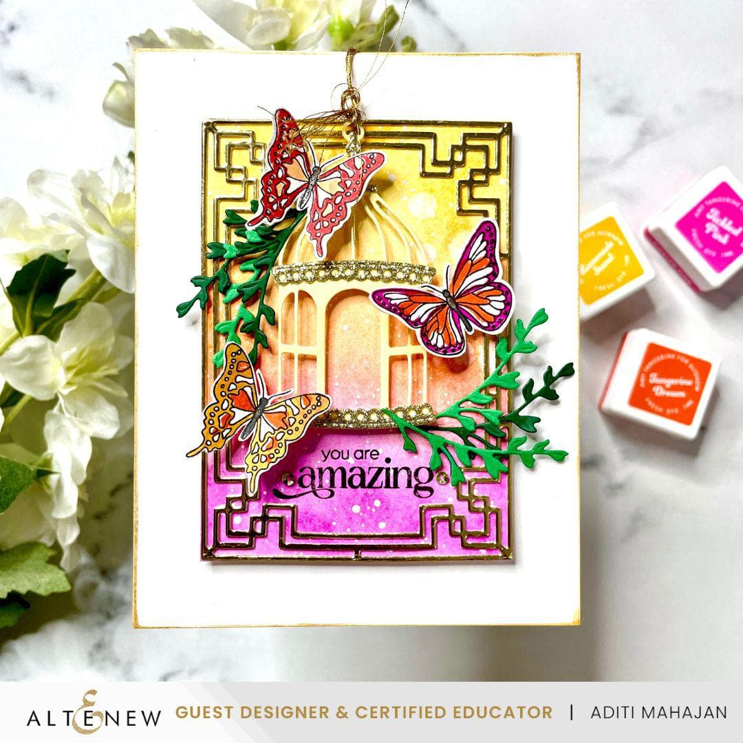 Mini Delight: Butterfly Dreams Stamp & Die Set