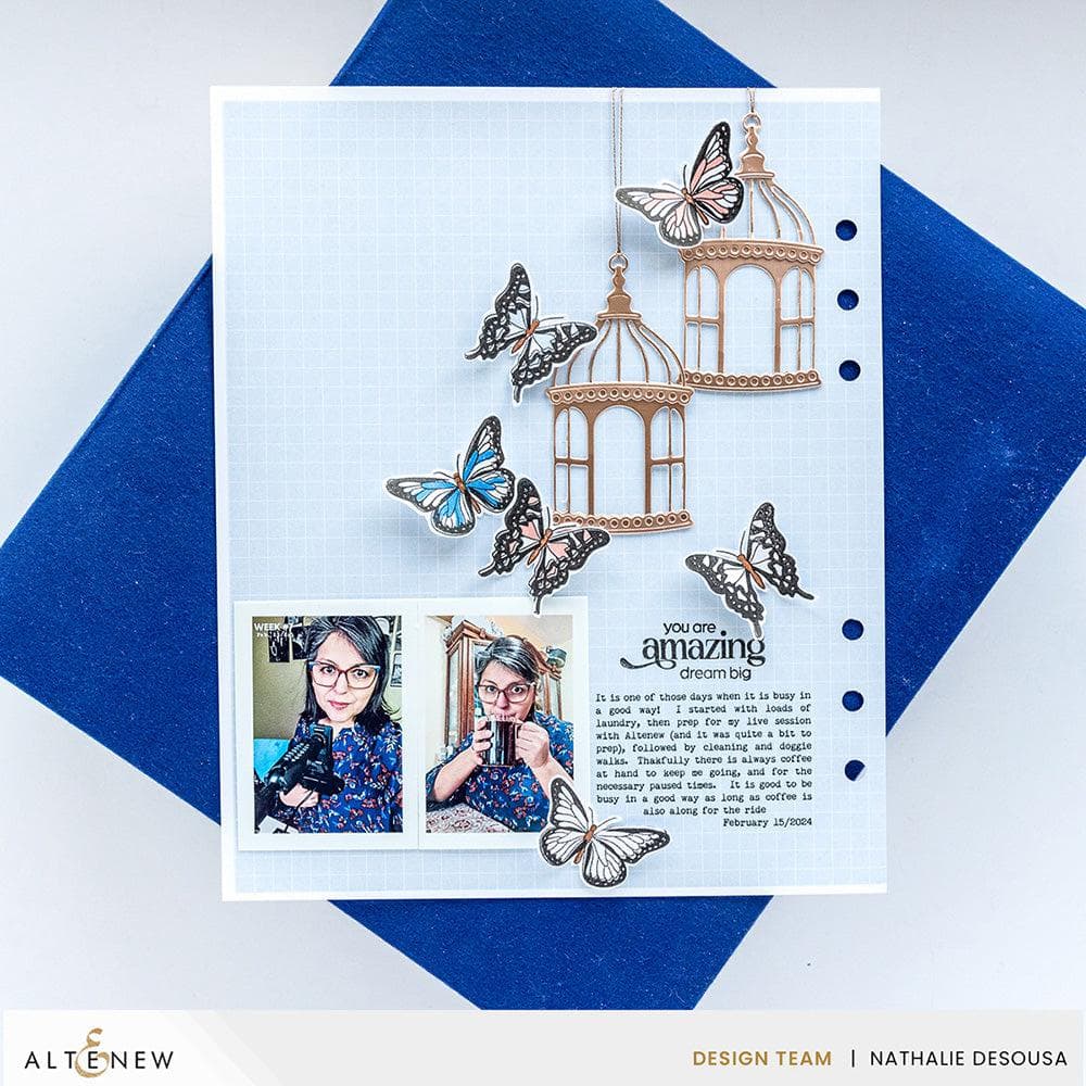 Mini Delight: Butterfly Dreams Stamp & Die Set