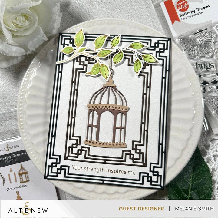 Mini Delight: Butterfly Dreams Stamp & Die Set