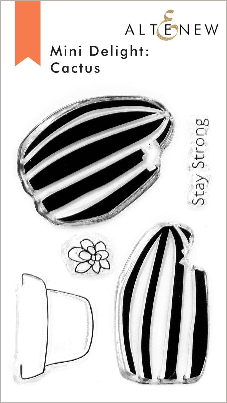 Altenew Mini Delight Mini Delight: Cactus Stamp & Die Set