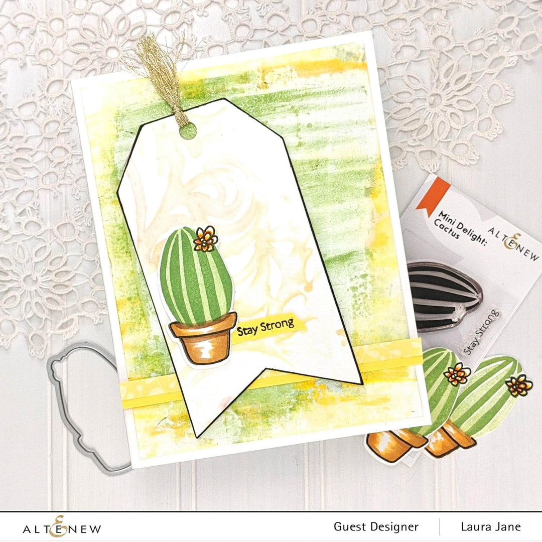 Altenew Mini Delight Mini Delight: Cactus Stamp & Die Set