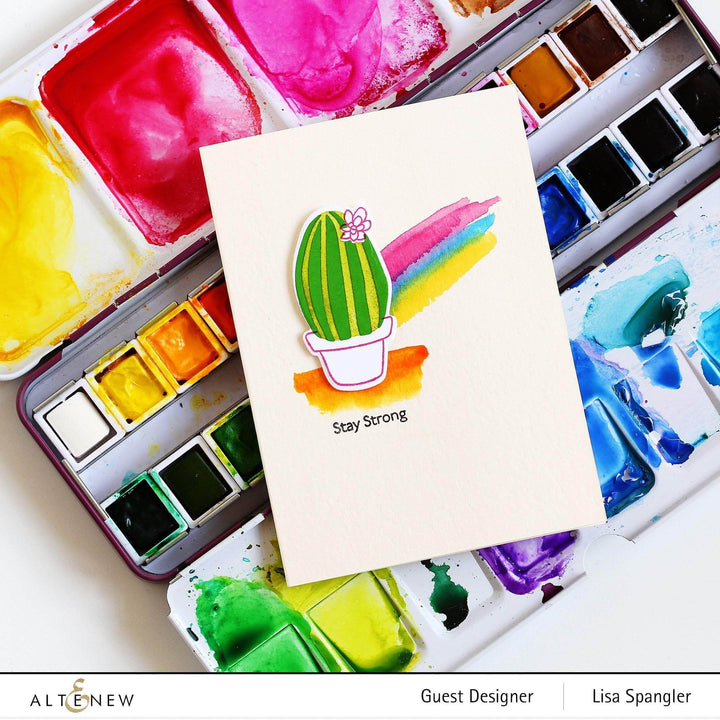 Altenew Mini Delight Mini Delight: Cactus Stamp & Die Set