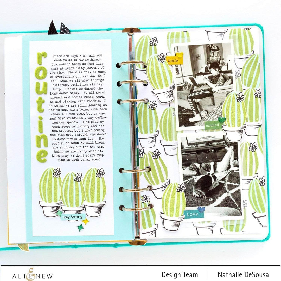 Altenew Mini Delight Mini Delight: Cactus Stamp & Die Set