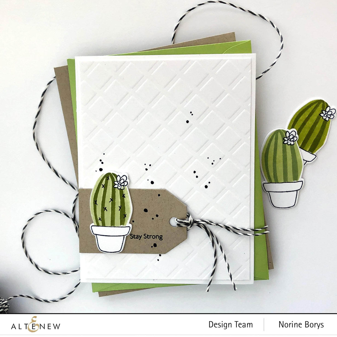 Altenew Mini Delight Mini Delight: Cactus Stamp & Die Set