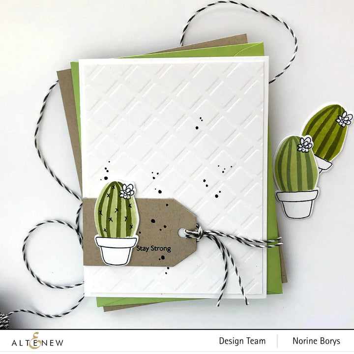 Altenew Mini Delight Mini Delight: Cactus Stamp & Die Set