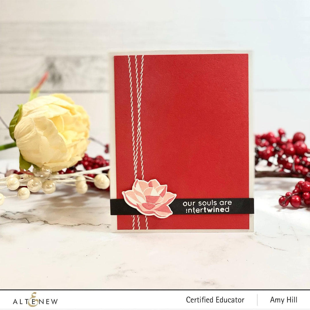 Altenew Mini Delight Mini Delight: Crystal Lotus Stamp & Die Set