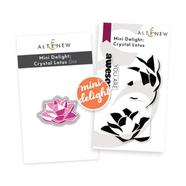 Altenew Mini Delight Mini Delight: Crystal Lotus Stamp & Die Set