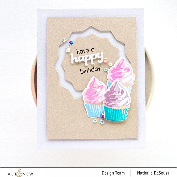 Altenew Mini Delight Mini Delight: Cupcake Stamp & Die Set