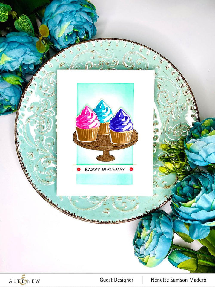 Altenew Mini Delight Mini Delight: Cupcake Stamp & Die Set