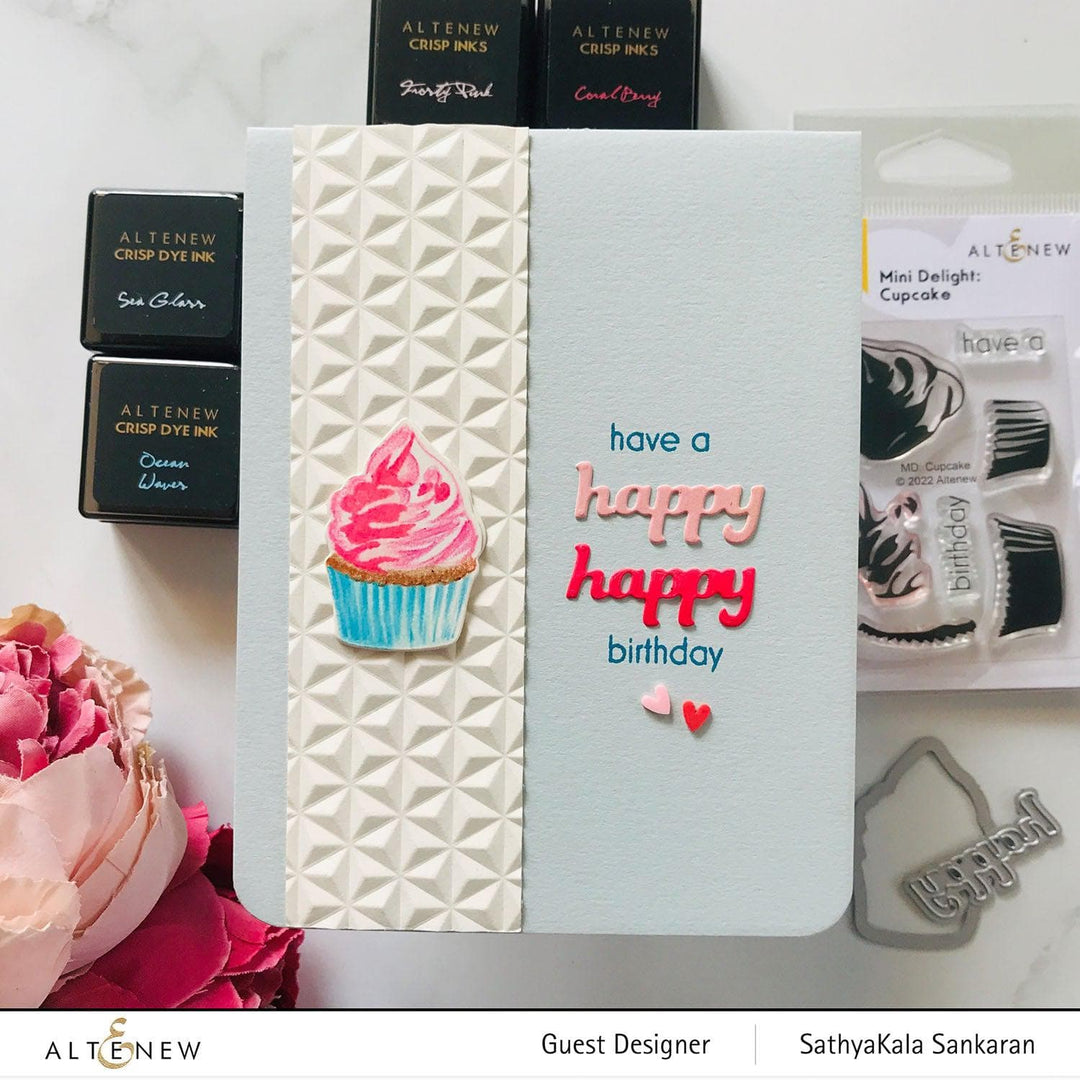 Altenew Mini Delight Mini Delight: Cupcake Stamp & Die Set