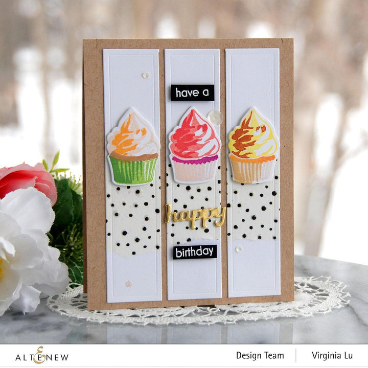 Altenew Mini Delight Mini Delight: Cupcake Stamp & Die Set
