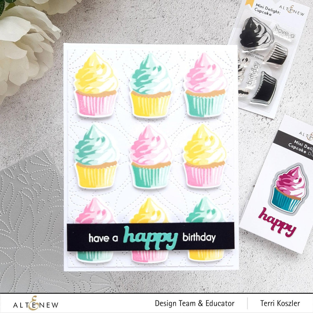 Altenew Mini Delight Mini Delight: Cupcake Stamp & Die Set