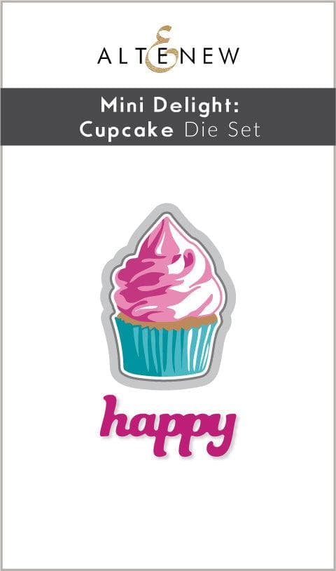 Altenew Mini Delight Mini Delight: Cupcake Stamp & Die Set