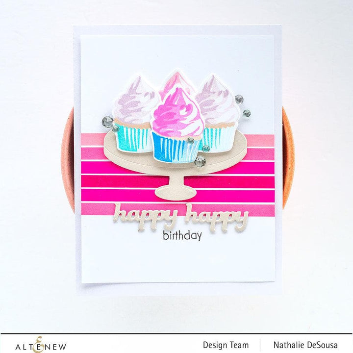 Altenew Mini Delight Mini Delight: Cupcake Stamp & Die Set