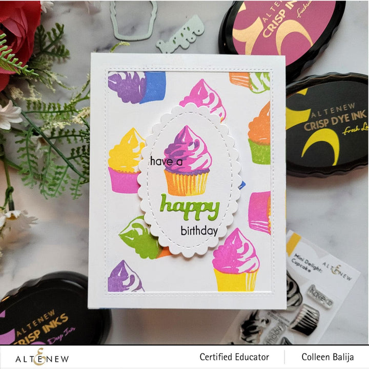 Altenew Mini Delight Mini Delight: Cupcake Stamp & Die Set