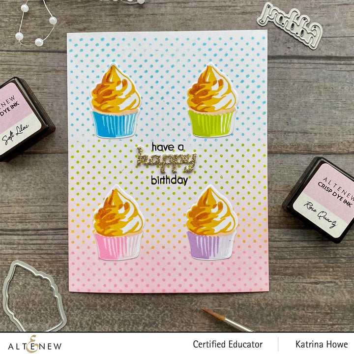 Altenew Mini Delight Mini Delight: Cupcake Stamp & Die Set