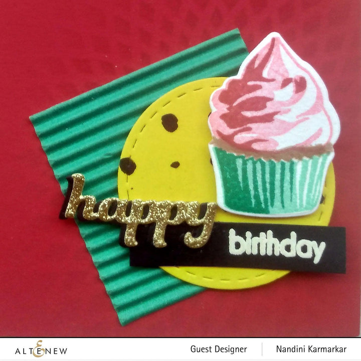 Altenew Mini Delight Mini Delight: Cupcake Stamp & Die Set