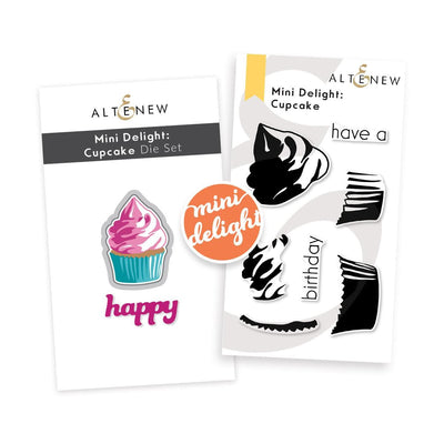 Altenew Mini Delight Mini Delight: Cupcake Stamp & Die Set