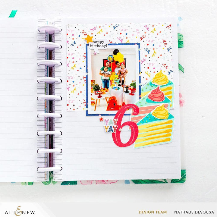 Altenew Mini Delight Mini Delight: Cut the Cake Stamp & Die Set