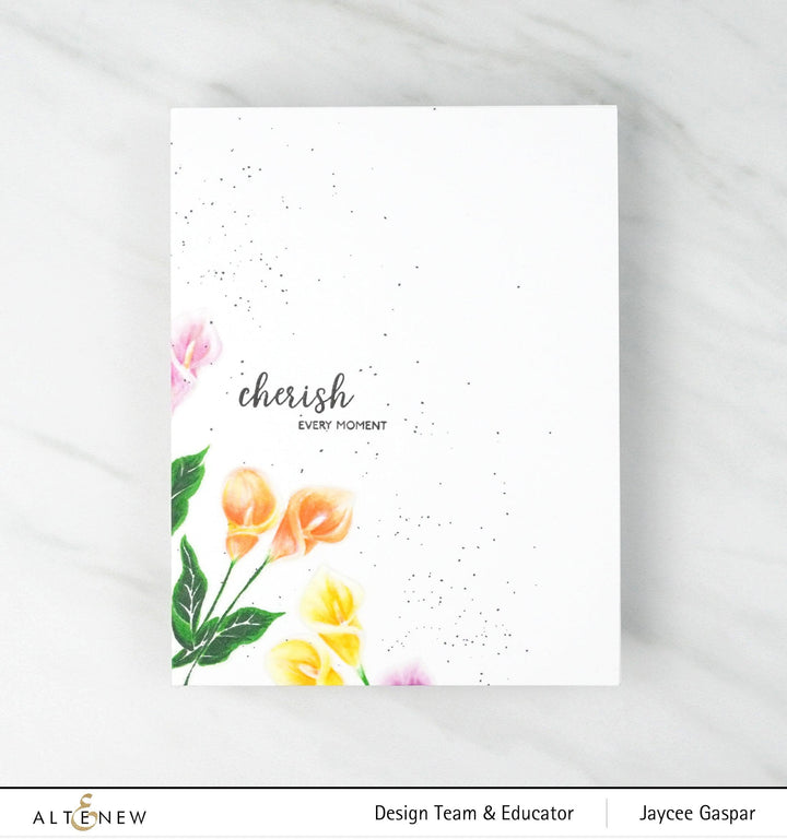 Altenew Mini Delight Mini Delight: Dainty Calla Lilly Stamp & Die Set