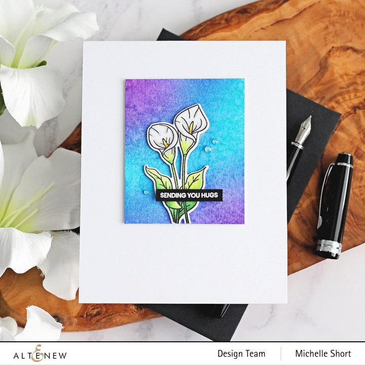 Altenew Mini Delight Mini Delight: Dainty Calla Lilly Stamp & Die Set