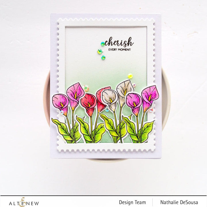 Altenew Mini Delight Mini Delight: Dainty Calla Lilly Stamp & Die Set