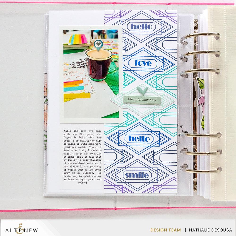 Altenew Mini Delight Mini Delight: Deco Elements Stamp & Die Set